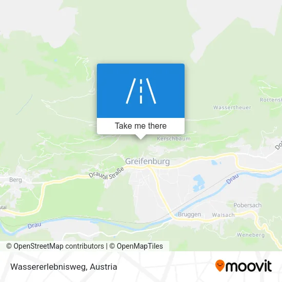 Wassererlebnisweg map