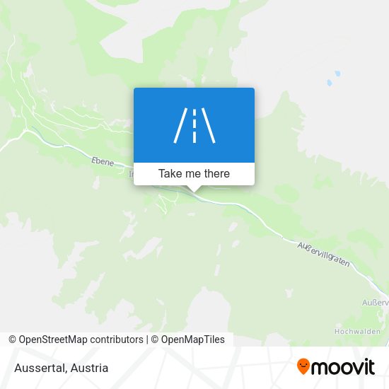 Aussertal map