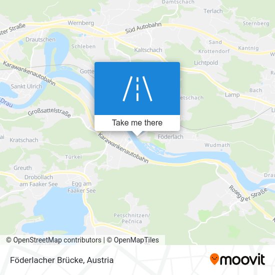 Föderlacher Brücke map