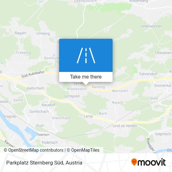 Parkplatz Sternberg Süd map