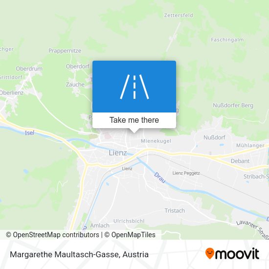 Margarethe Maultasch-Gasse map