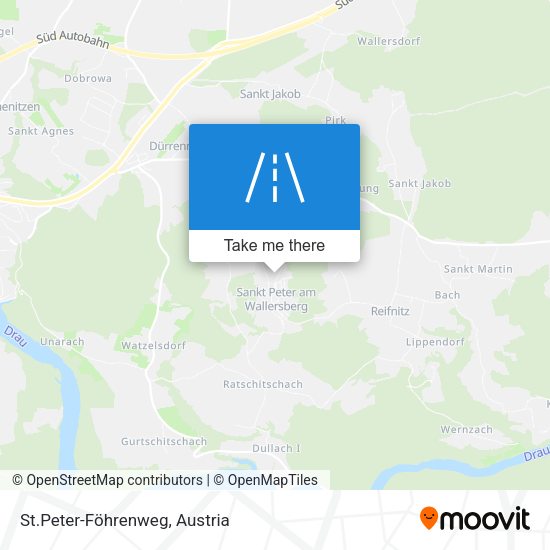 St.Peter-Föhrenweg map