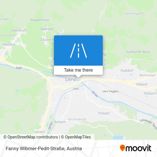 Fanny Wibmer-Pedit-Straße map