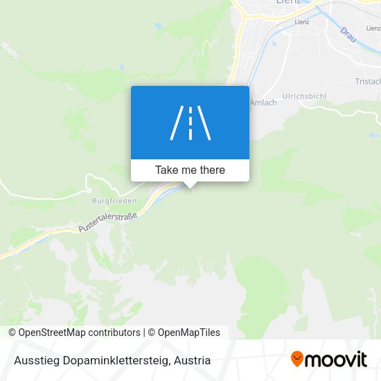Ausstieg Dopaminklettersteig map