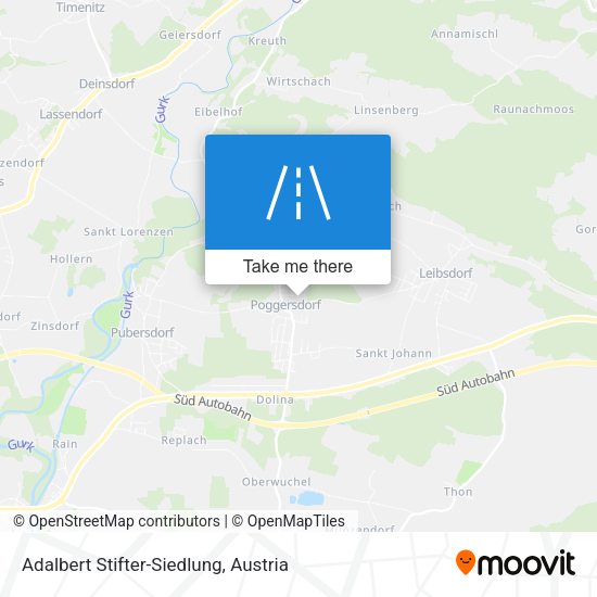 Adalbert Stifter-Siedlung map