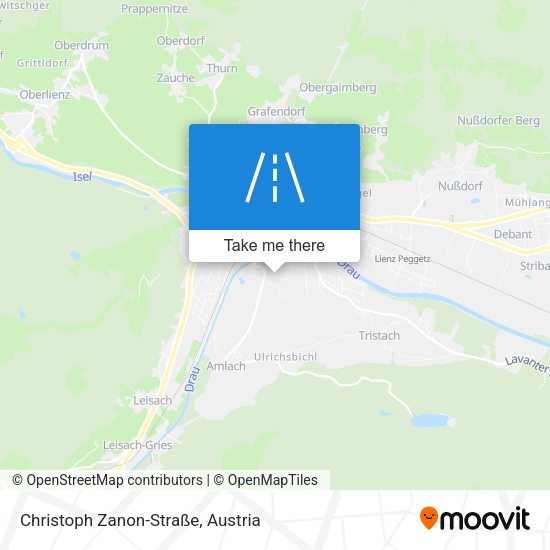 Christoph Zanon-Straße map