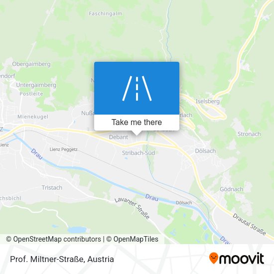 Prof. Miltner-Straße map