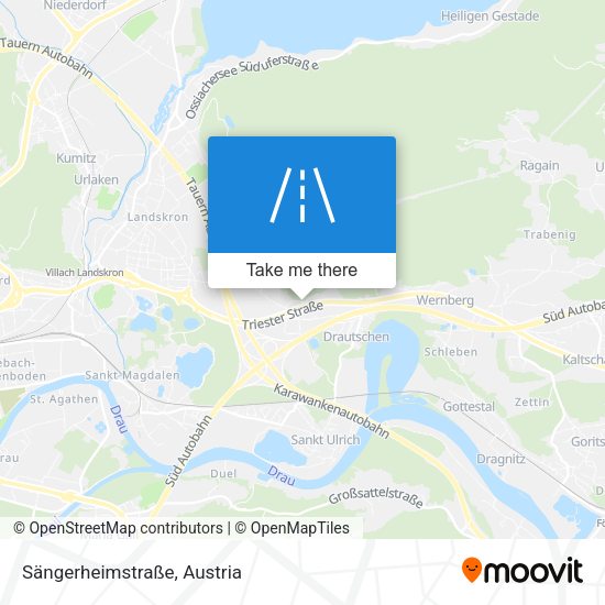 Sängerheimstraße map