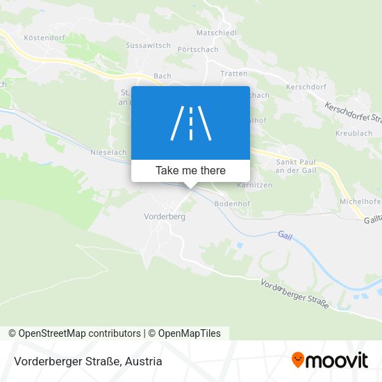Vorderberger Straße map