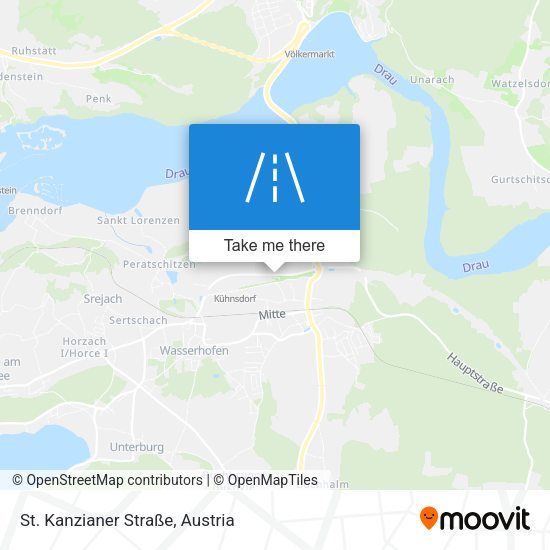St. Kanzianer Straße map