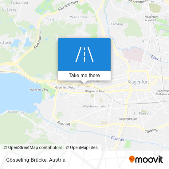 Gösseling-Brücke map