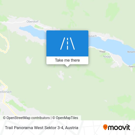 Trail Panorama West Sektor 3-4 map