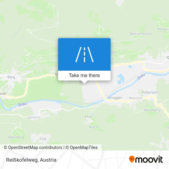 Reißkofelweg map