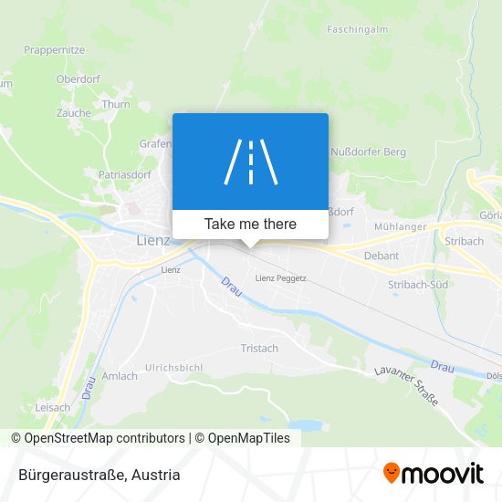 Bürgeraustraße map