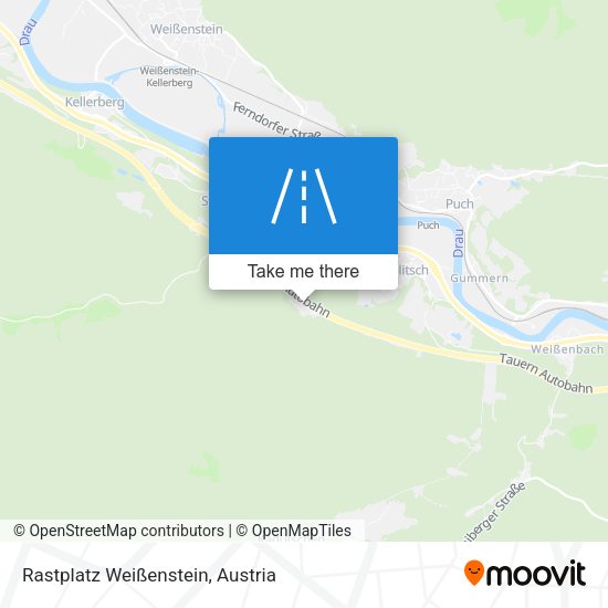 Rastplatz Weißenstein map