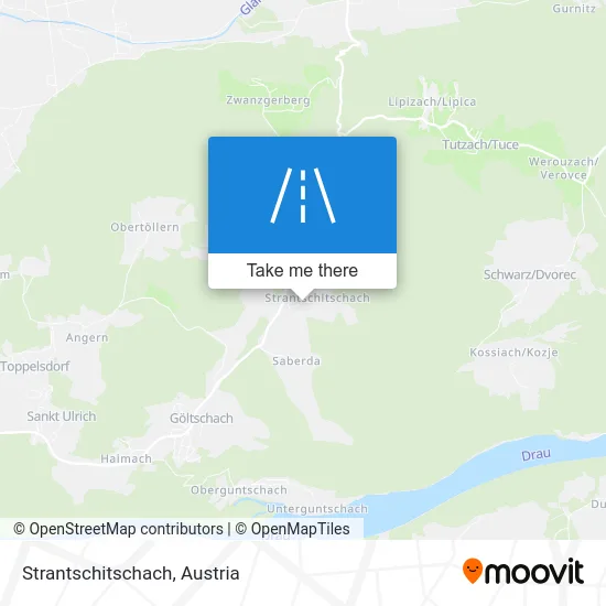 Strantschitschach map