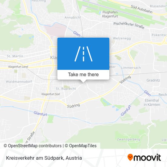 Kreisverkehr am Südpark map
