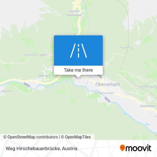 Weg Hirschebauerbrücke map