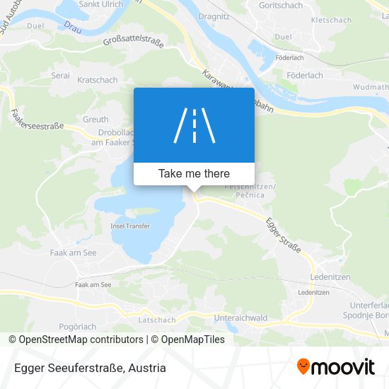 Egger Seeuferstraße map