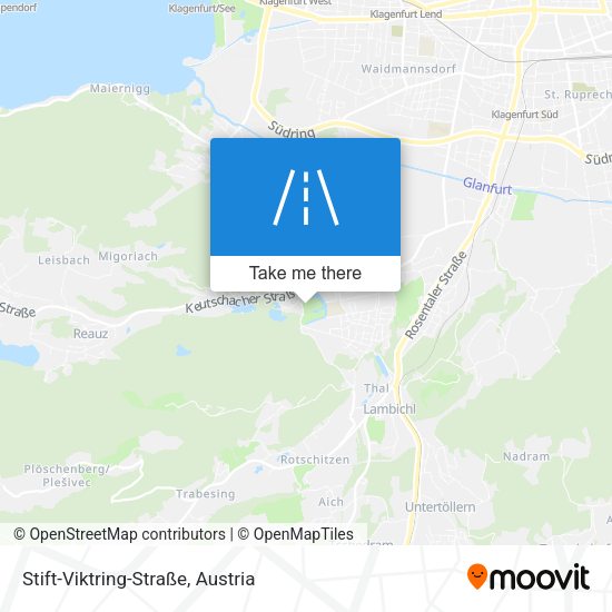 Stift-Viktring-Straße map