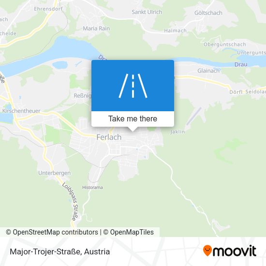 Major-Trojer-Straße map