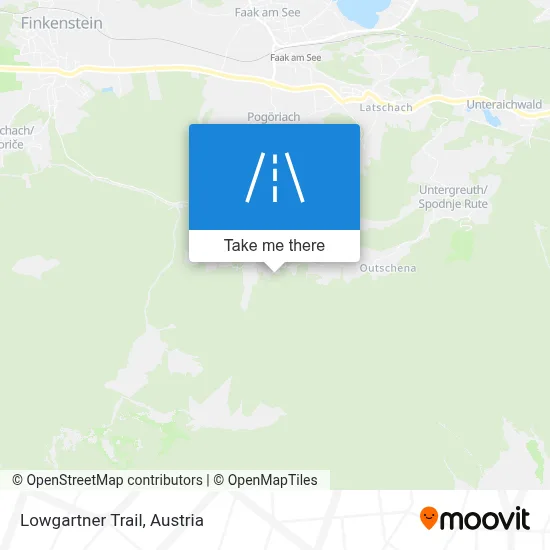 Lowgartner Trail map