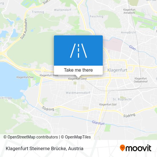 Klagenfurt Steinerne Brücke map