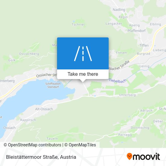 Bleistättermoor Straße map