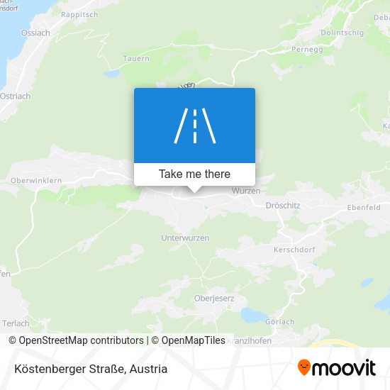 Köstenberger Straße map