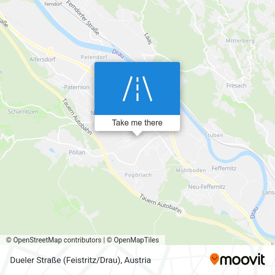 Dueler Straße (Feistritz/Drau) map