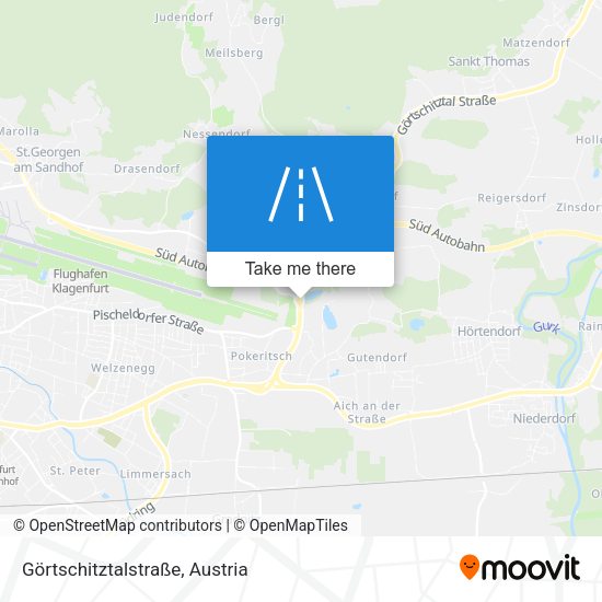 Görtschitztalstraße map
