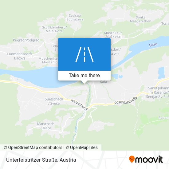Unterfeistritzer Straße map
