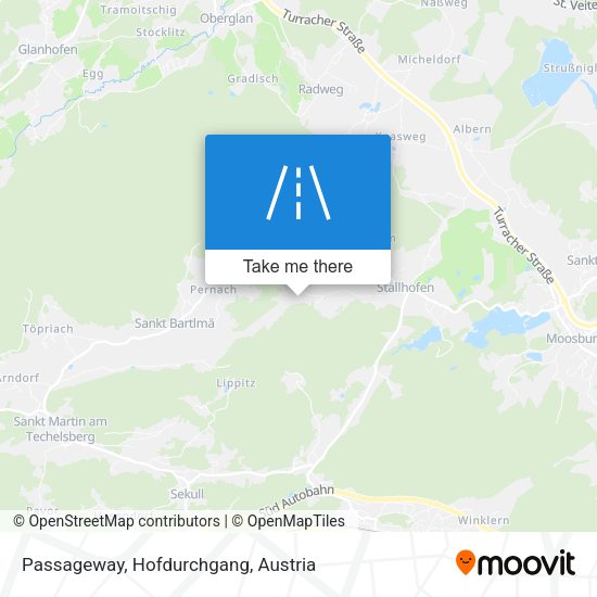 Passageway, Hofdurchgang map
