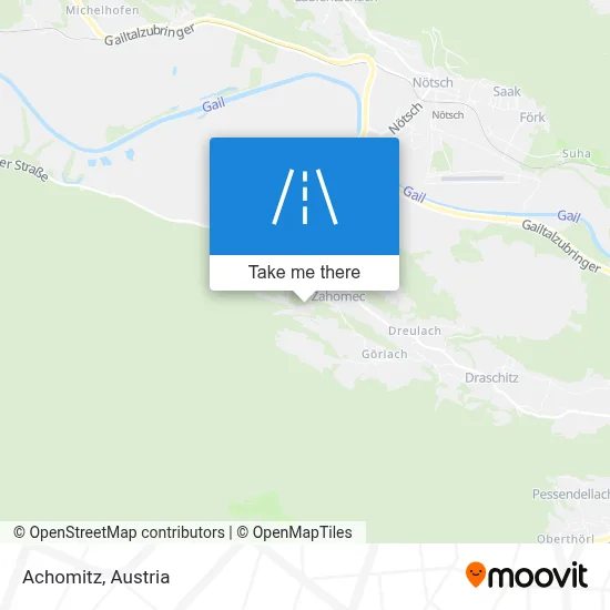 Achomitz map