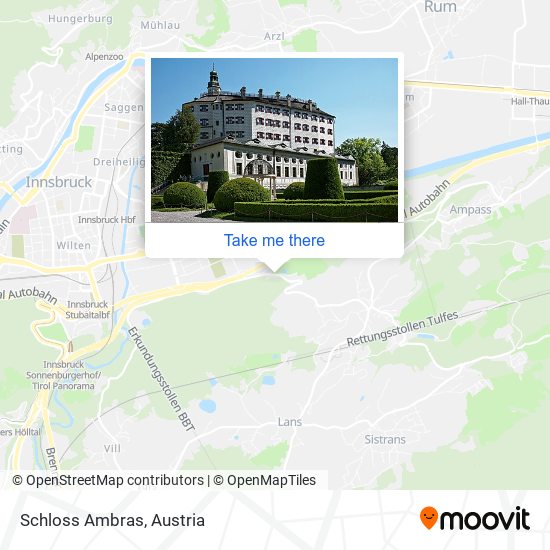 Schloss Ambras map