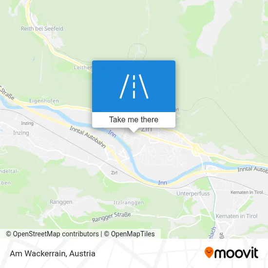Am Wackerrain map