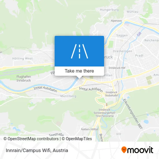 Innrain/Campus Wifi map