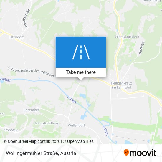 Wollingermühler Straße map