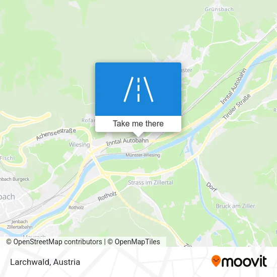 Larchwald map