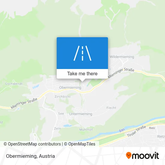 Obermieming map
