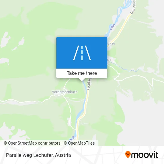 Parallelweg Lechufer map