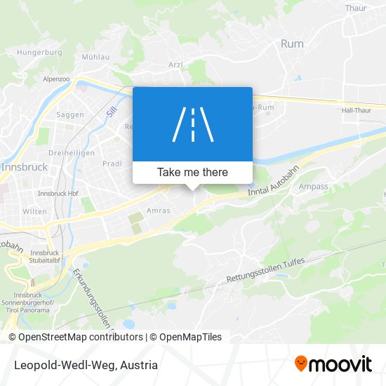 Leopold-Wedl-Weg map