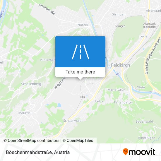 Böschenmahdstraße map