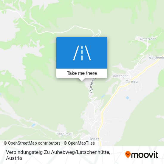 Verbindungsteig Zu Auhebweg / Latschenhütte map