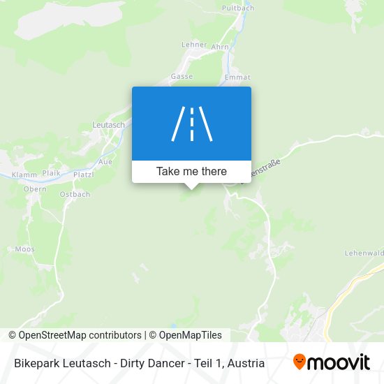 Bikepark Leutasch - Dirty Dancer - Teil 1 map