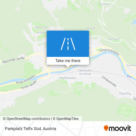 Parkplatz Telfs Süd map