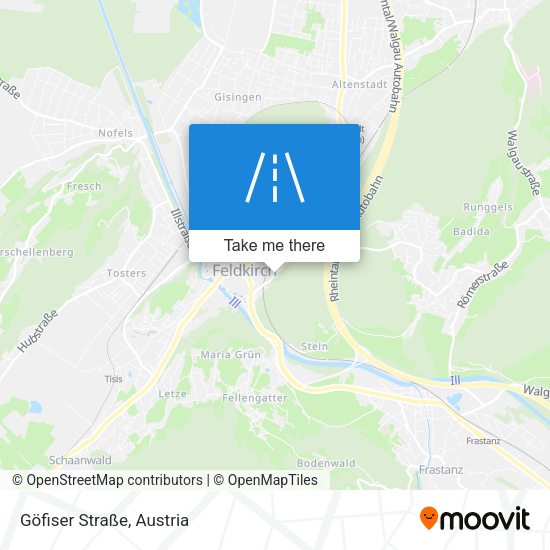 Göfiser Straße map