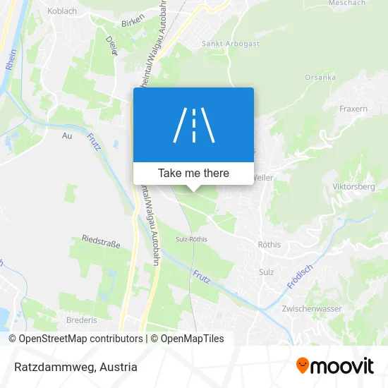 Ratzdammweg map