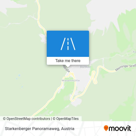 Starkenberger Panoramaweg map