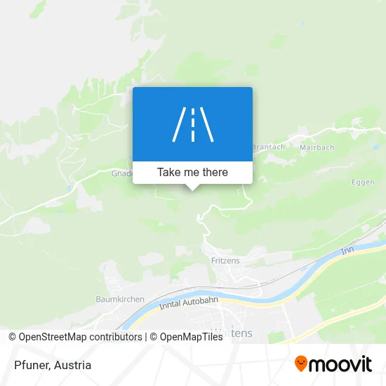 Pfuner map
